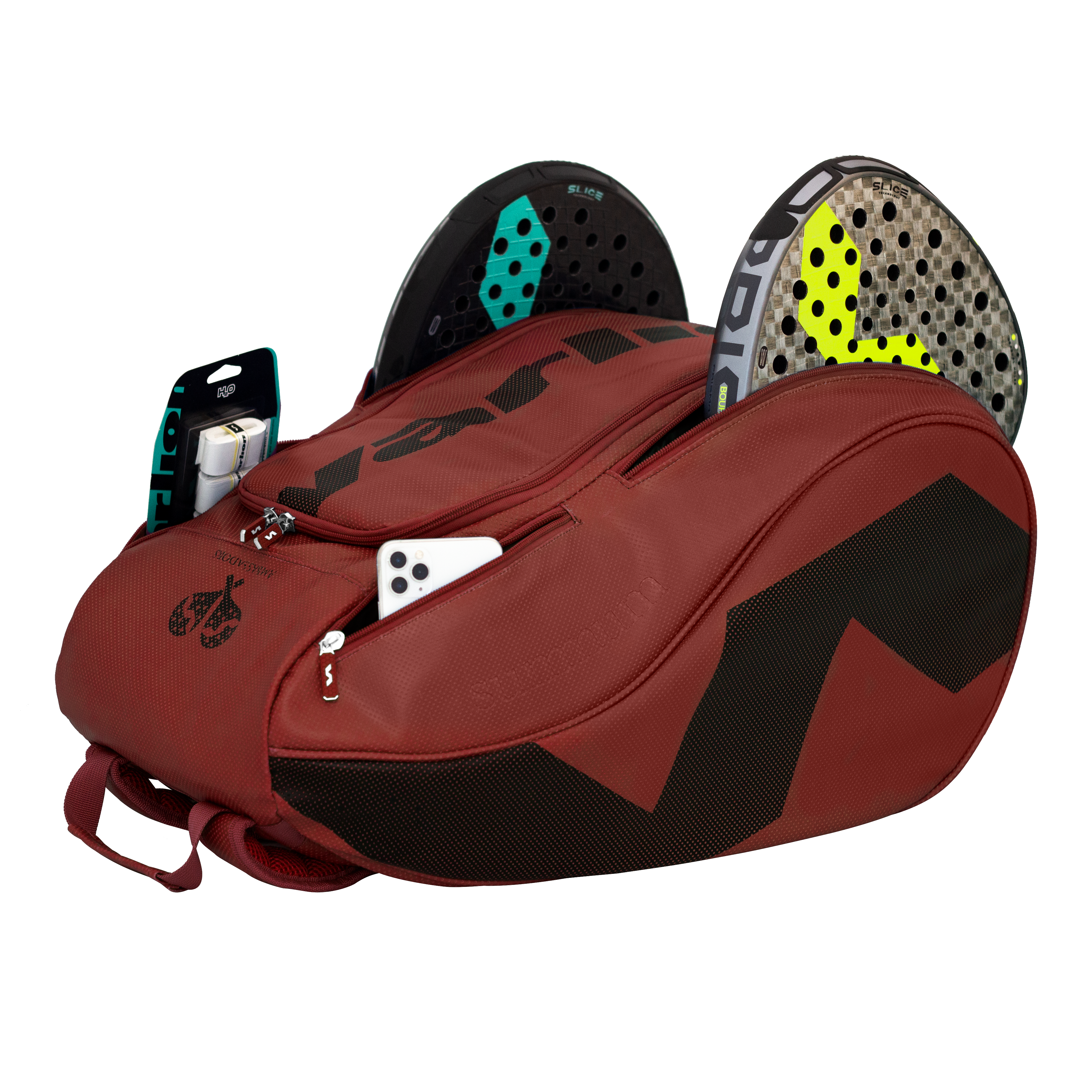 Varlion Ambassador Racket Bag - Burgundy