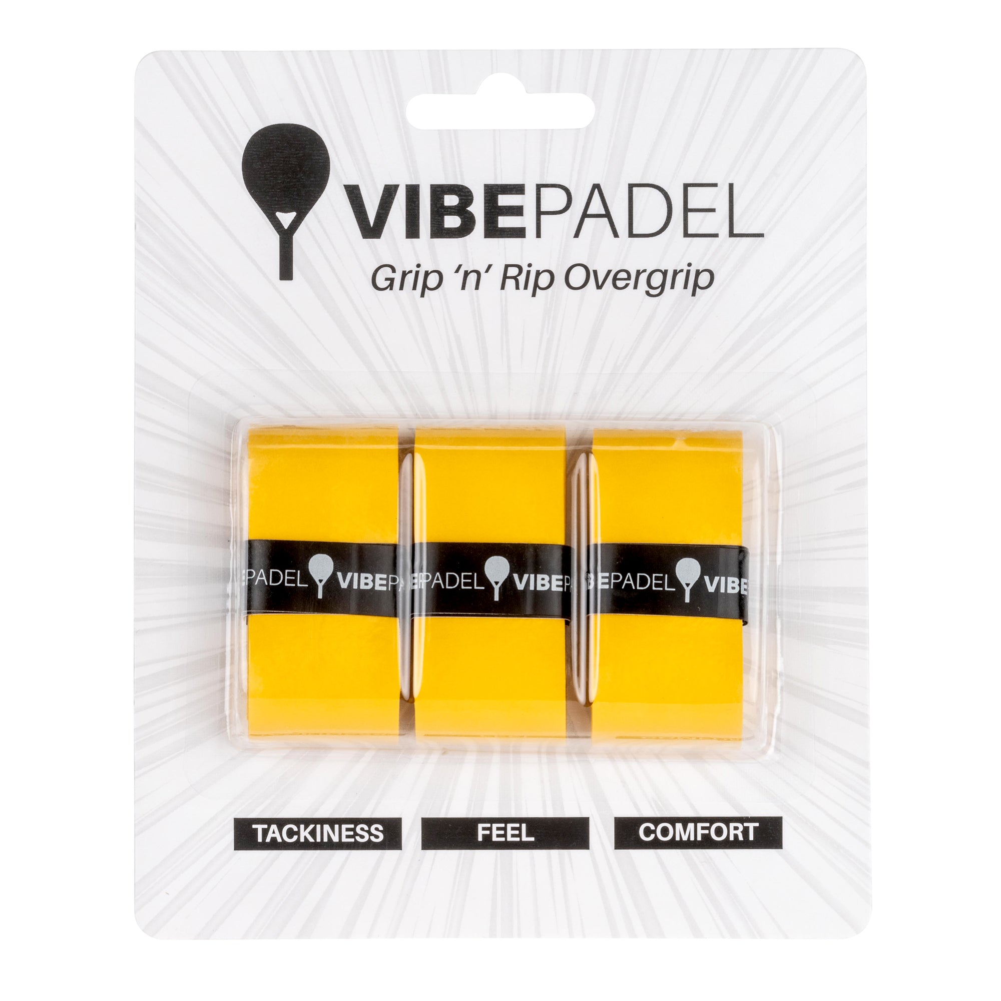 Vibe Padel - All Orange x3