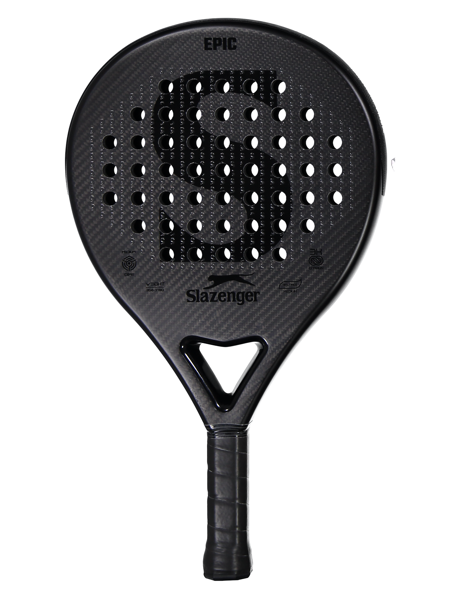 Slazenger Panther Series - Epic 3K Round Padel Racket