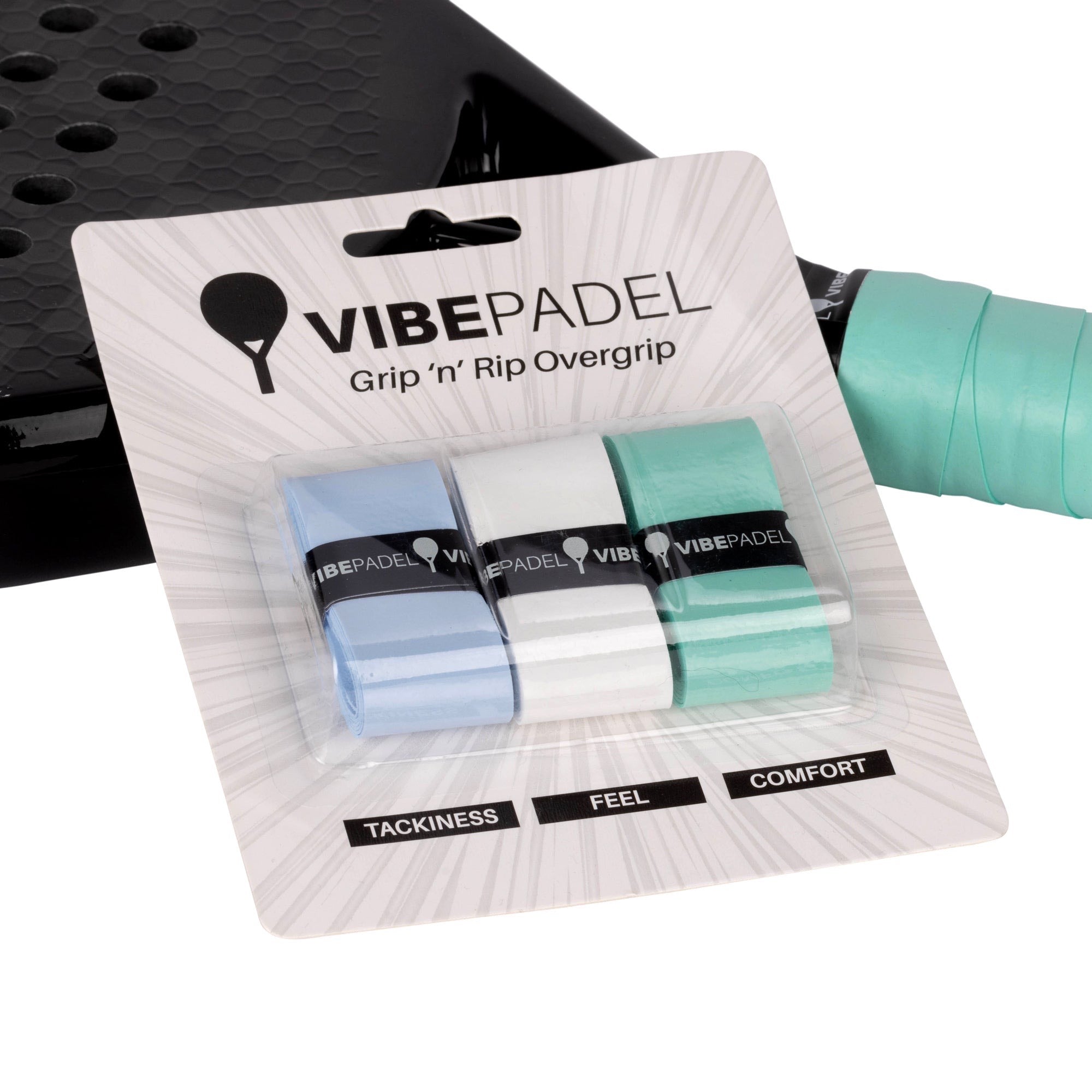 Vibe Padel Overgrip - 3 Pack - Mix it Up