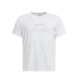 Enzo Tee White-T-Shirts-Padel Corner-Clothing, pfs:label-Coming Soon, Slazenger, T-Shirt