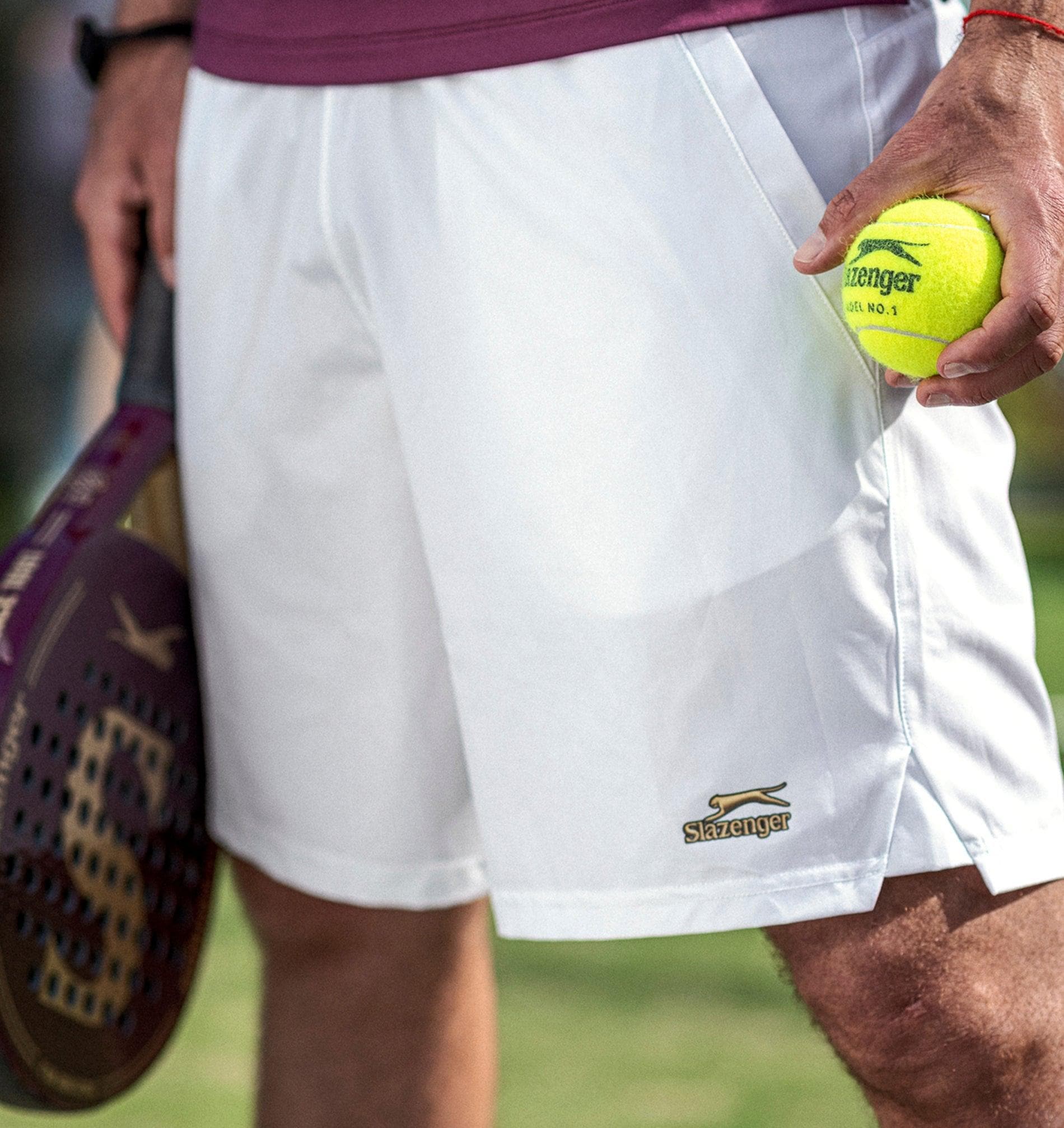 Jimmy Shorts White-Shorts-Padel Corner-Clothing, pfs:label-Coming Soon, Shorts, Slazenger