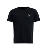 The S Tee Black-T-Shirts-Padel Corner-Clothing, pfs:label-Coming Soon, Slazenger, T-Shirt