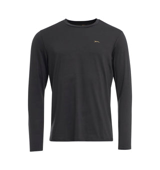 Tim Long Sleeve Tee Graphite-T-Shirts-Padel Corner-Clothing, pfs:label-Coming Soon, Slazenger, T-Shirt